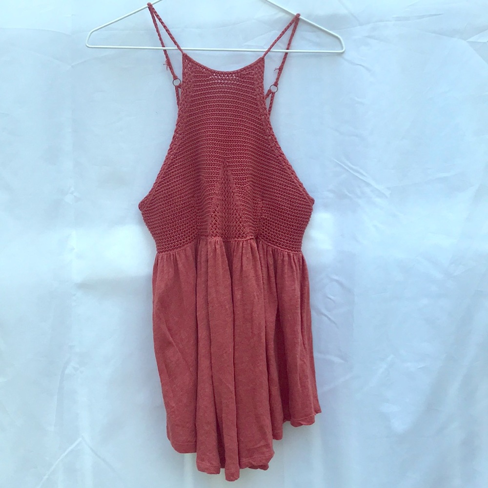 Free People Crochet Tank